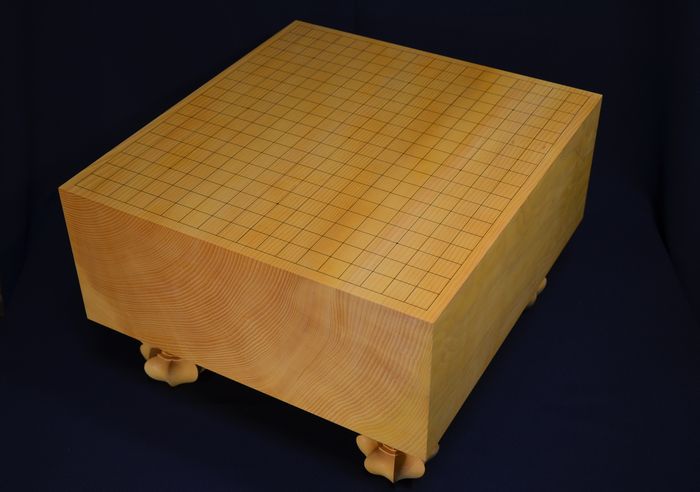 五寸九分五厘碁盤全体