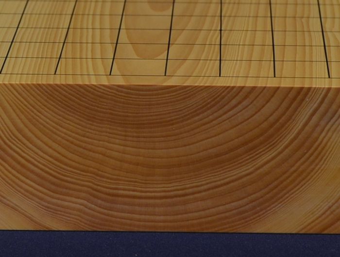 二寸一分卓上盤木口のアップ画像
