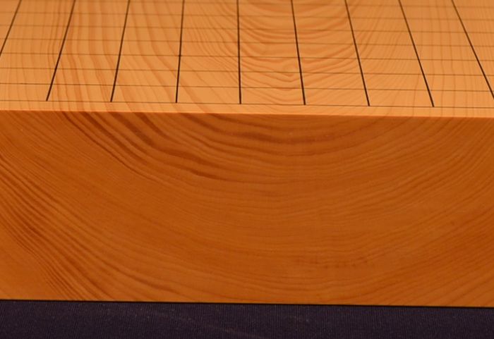 二寸二分五厘卓上盤木口のアップ画像