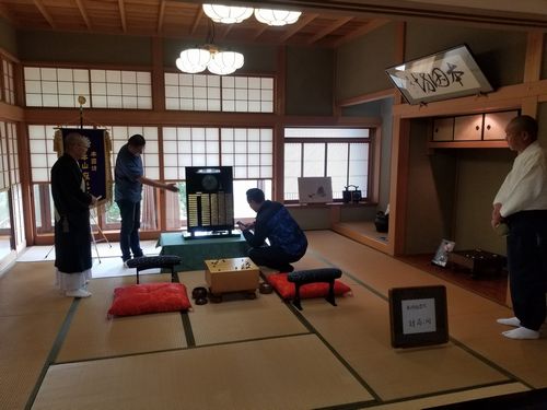 京都寂光寺の対局場