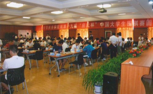 第19回中国大学生碁棋戦の大会模様
