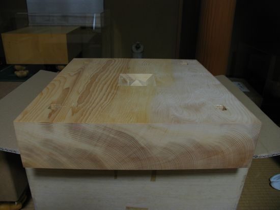 特製本榧碁笥（38号） | 前川榧碁盤店