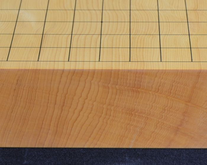 二寸一分盤側面木口アップ