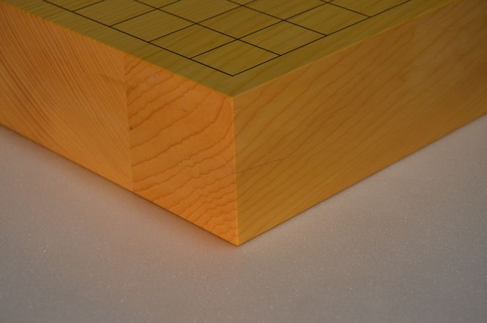 一寸九分卓上盤の木口から木端へかけてのビビ